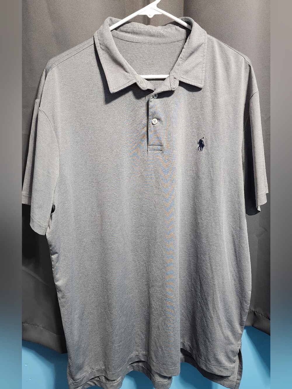 Polo Ralph Lauren Gray Performance Golf Polo Shirt XL